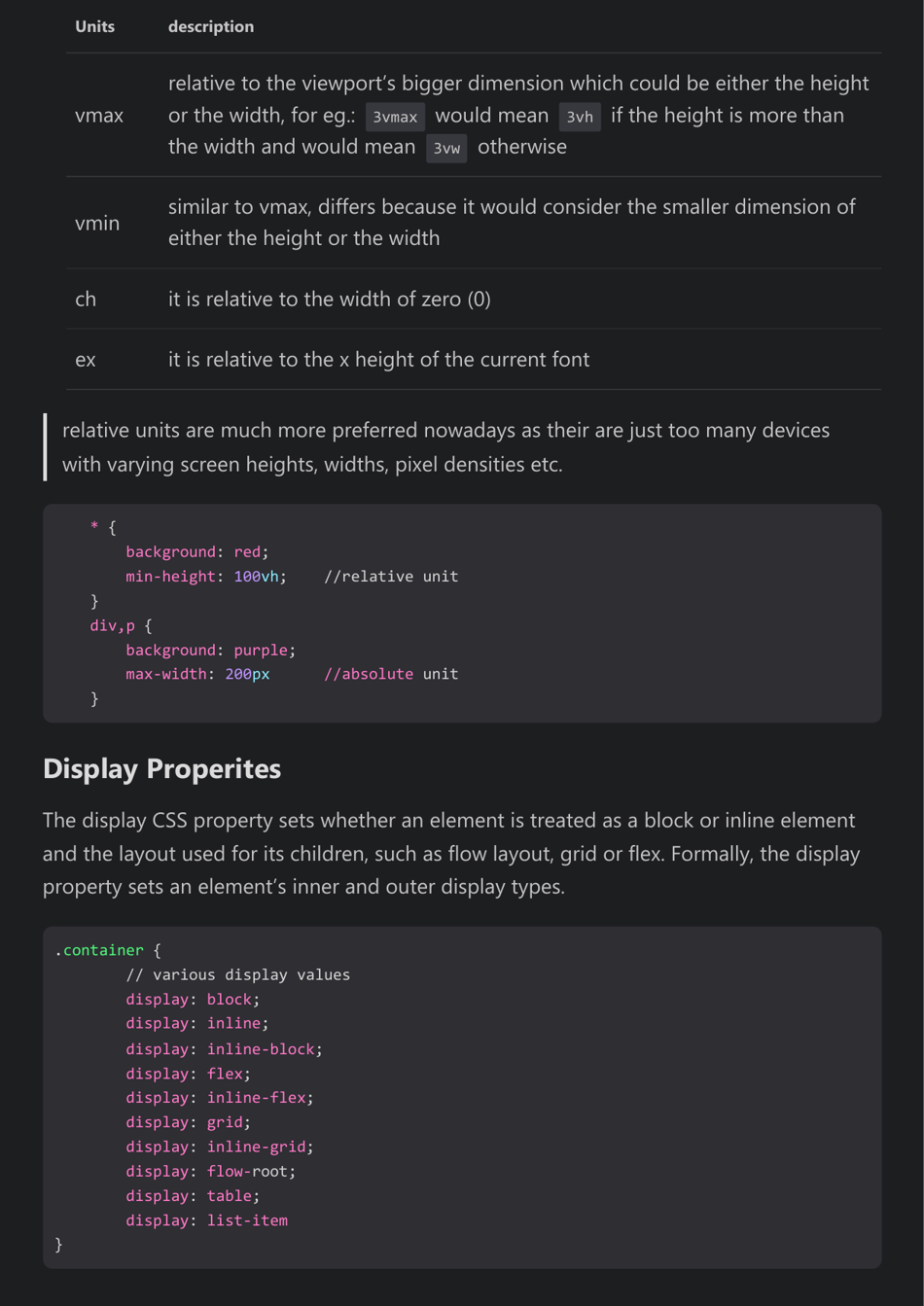 Css Cheat Sheet - Dark Theme Download Printable PDF | Templateroller