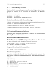 Metasploit Framework Cheat Sheet (German), Page 7