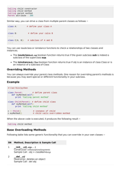 Python Oop Cheat Sheet, Page 6