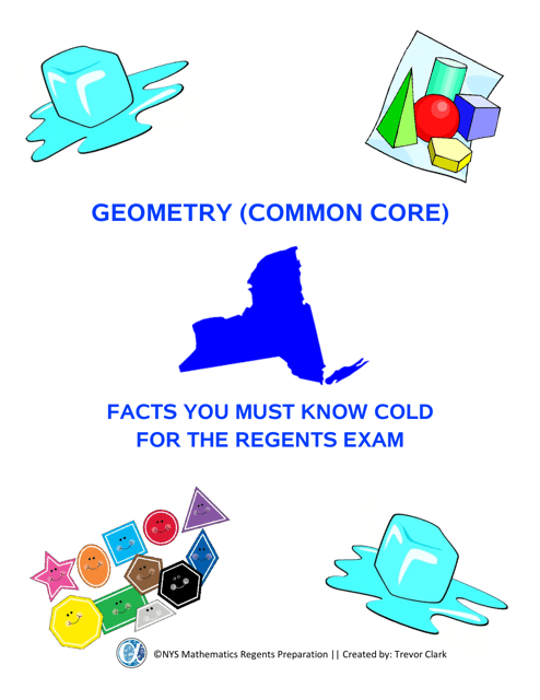 Geometry (Common Core) Regents Exam Cheat Sheet Preview