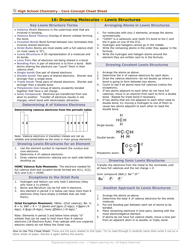 Document preview: Chemistry Cheat Sheet - Lewis Structures