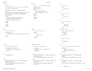Emmet Syntax Cheat Sheet - White, Page 8