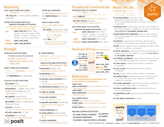 Sparklyr Cheat Sheet, Page 2