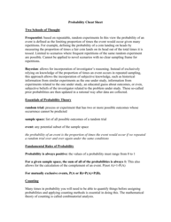 Document preview: Probability Cheat Sheet - Theory
