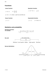 Formulas for Mathematics 3 Cheat Sheet, Page 2