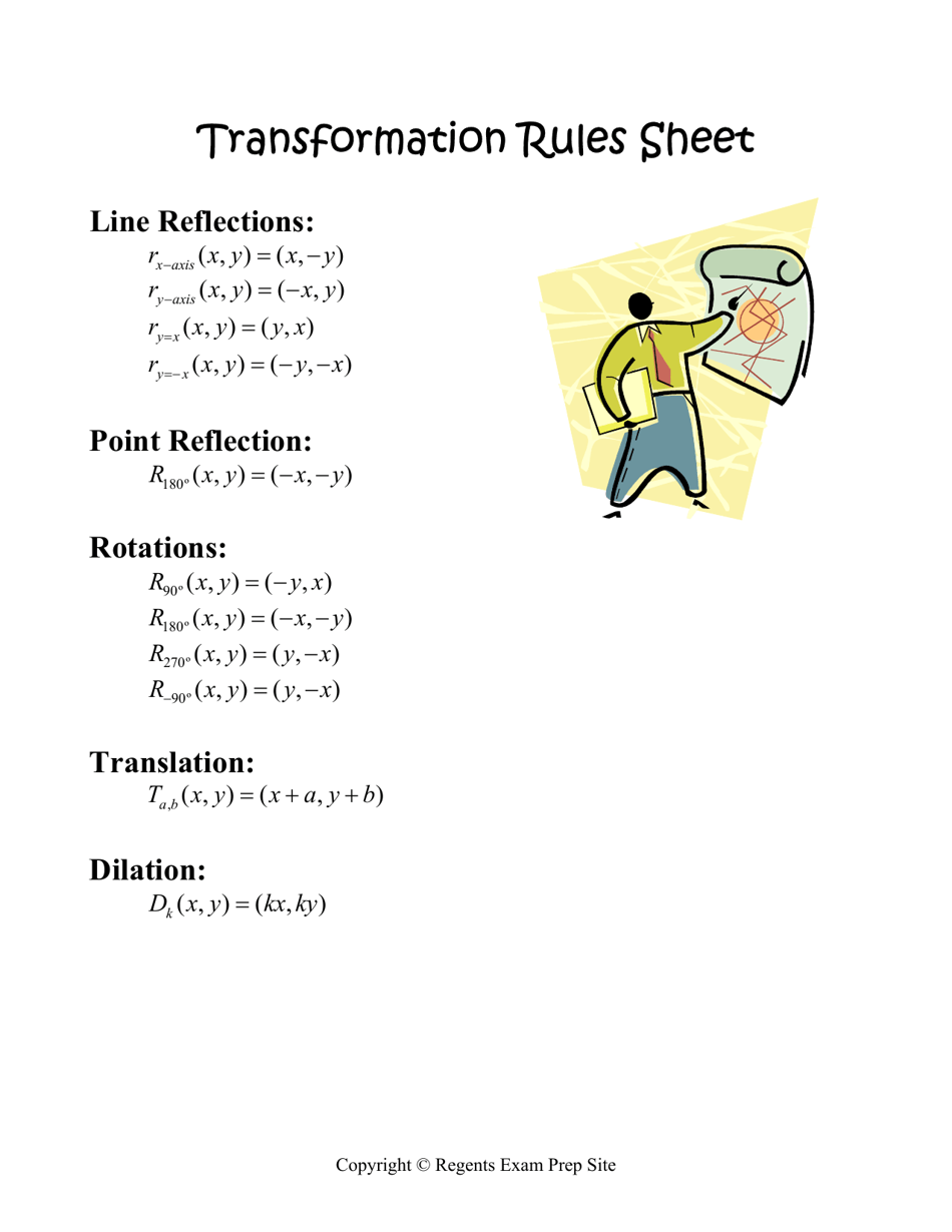 Transformation Rules Sheet Preview