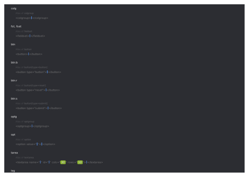 Emmet Syntax Cheat Sheet - Black, Page 14