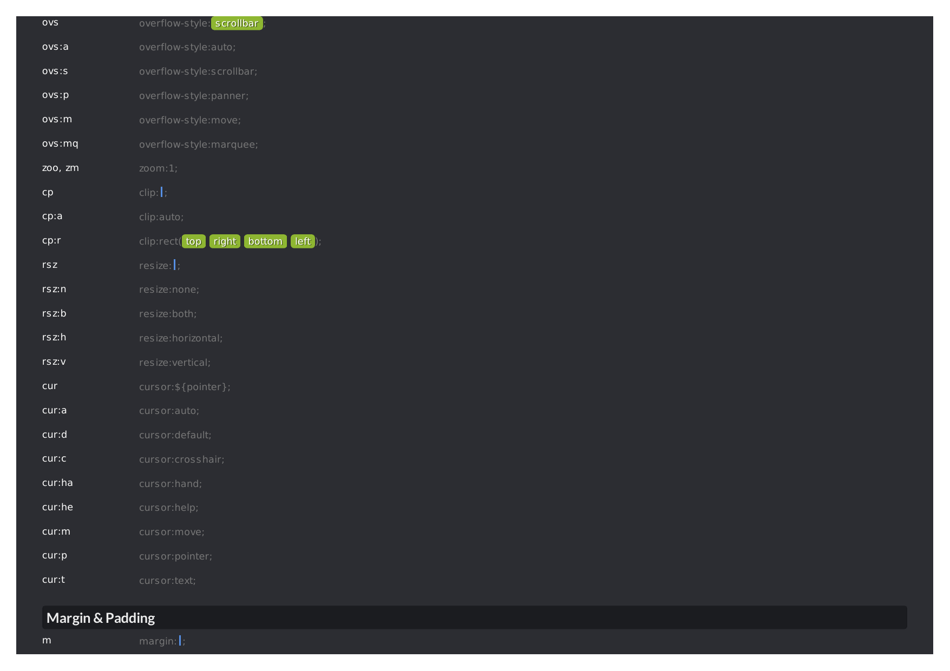 Emmet Syntax Cheat Sheet - Black Download Printable PDF | Templateroller