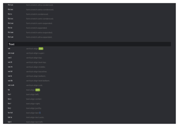 Emmet Syntax Cheat Sheet - Black, Page 28