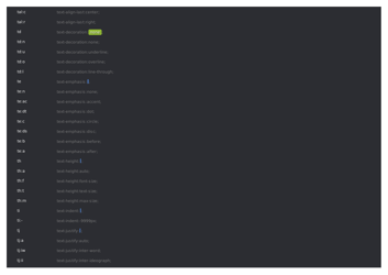 Emmet Syntax Cheat Sheet - Black, Page 29