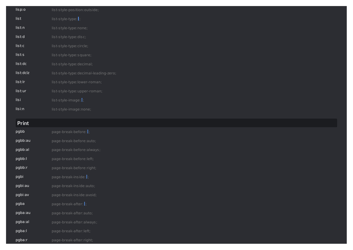 Emmet Syntax Cheat Sheet - Black, Page 39