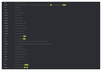 Emmet Syntax Cheat Sheet - Black, Page 42