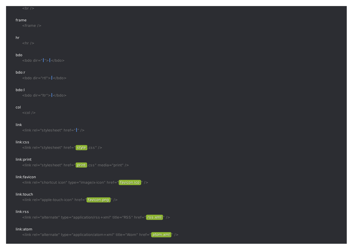 Emmet Syntax Cheat Sheet - Black, Page 6