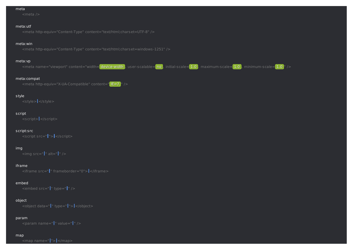 Emmet Syntax Cheat Sheet - Black, Page 7