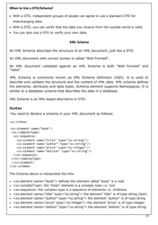 Xml Basics Cheat Sheet, Page 13