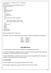 Xml Basics Cheat Sheet, Page 16