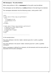 Xml Basics Cheat Sheet, Page 9