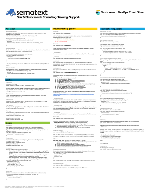 A visual representation of our "Elasticsearch Devops Cheat Sheet" document.