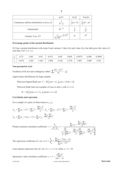 A Level Further Mathematics a (H245) Formula Cheat Sheet, Page 7