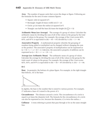 Math Cheat Sheet - Glossary of Gre Math Terms, Page 2