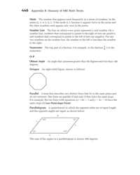 Math Cheat Sheet - Glossary of Gre Math Terms, Page 8