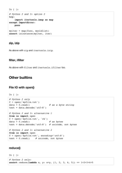 Python Cheat Sheet - Writing Python 2-3 Compatible Code, Page 20