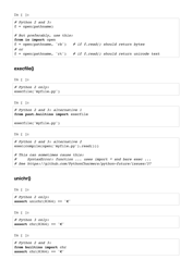 Python Cheat Sheet - Writing Python 2-3 Compatible Code, Page 22