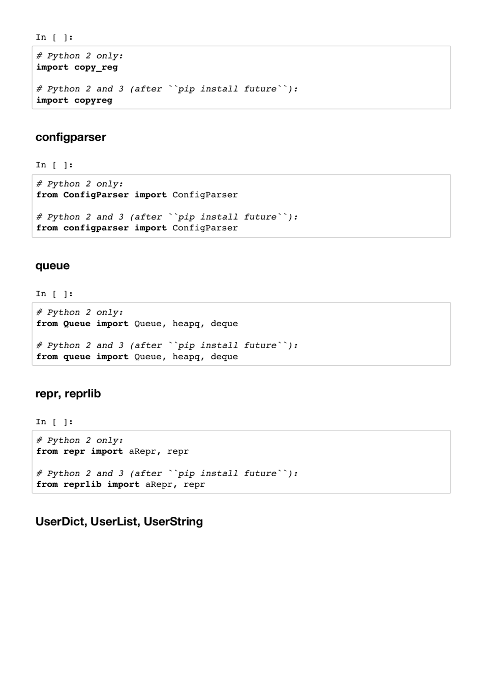 Python Cheat Sheet - Writing Python 2-3 Compatible Code Download ...