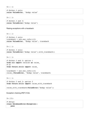 Python Cheat Sheet - Writing Python 2-3 Compatible Code, Page 3