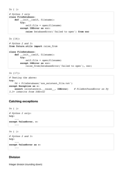 Python Cheat Sheet - Writing Python 2-3 Compatible Code, Page 4