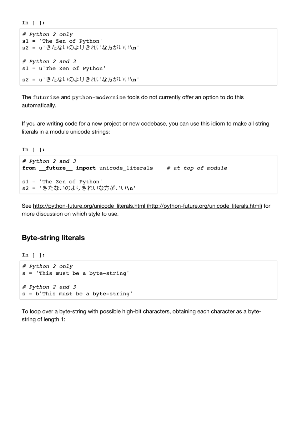 Python Cheat Sheet - Writing Python 2-3 Compatible Code Download ...