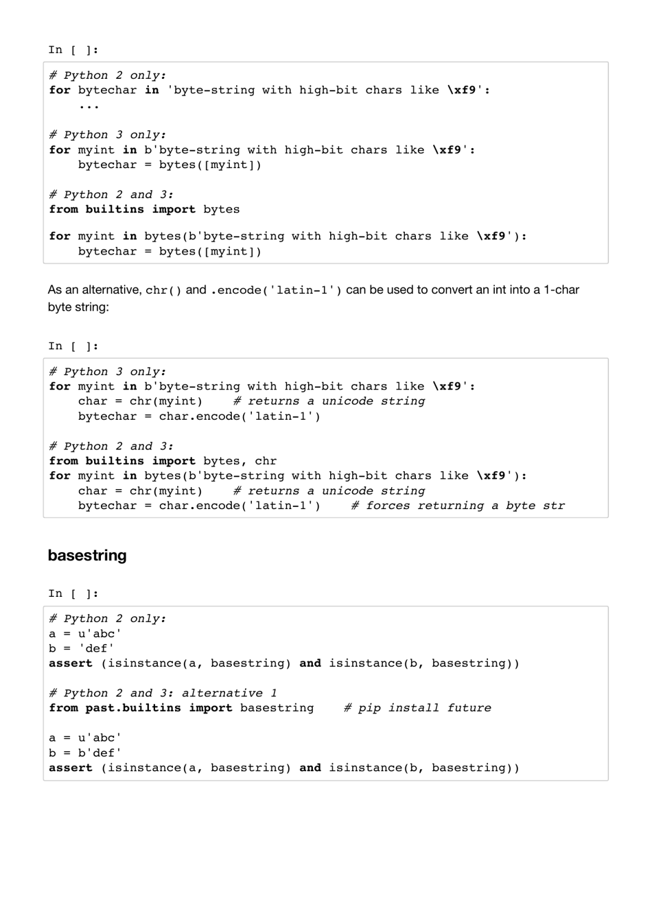 Python Cheat Sheet - Writing Python 2-3 Compatible Code Download ...