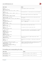 Sql Query Cheat Sheet, Page 2