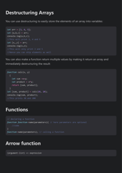 Javascript Cheatsheet - Black, Page 8