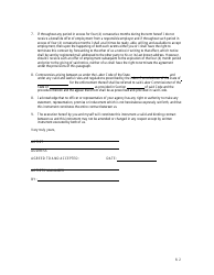 Artists&#039; Management Contract Template, Page 2