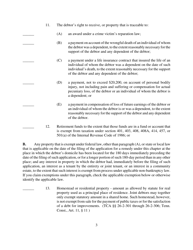 Claim for Exemptions and Request for Hearing - Tennessee, Page 3