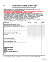 Cold Chain Incident Report - New Hampshire, Page 2