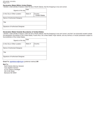 Form SFN62036 Distributor Quarterly Tobacco Shipment Report of Sales - North Dakota, Page 2