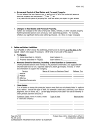 Form PG-205 Guardianship Implementation Report and Inventory - Alaska, Page 13