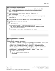Form PG-205 Guardianship Implementation Report and Inventory - Alaska, Page 7