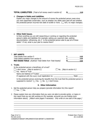 Form PG-220 Conservatorship Mplementation Report and Inventory - Alaska, Page 11