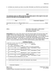 Form PG-220 Conservatorship Mplementation Report and Inventory - Alaska, Page 12