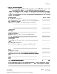 Form PG-220 Conservatorship Mplementation Report and Inventory - Alaska, Page 6