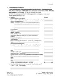 Form PG-230 Final Conservatorship Report - Alaska, Page 6