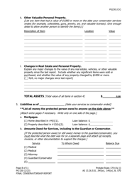 Form PG-230 Final Conservatorship Report - Alaska, Page 9