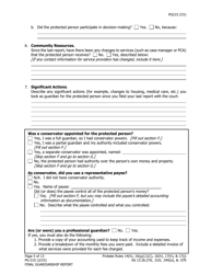Form PG-215 Final Guardianship Report - Alaska, Page 6