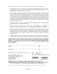 Request for Assistance Form - Delaware, Page 2