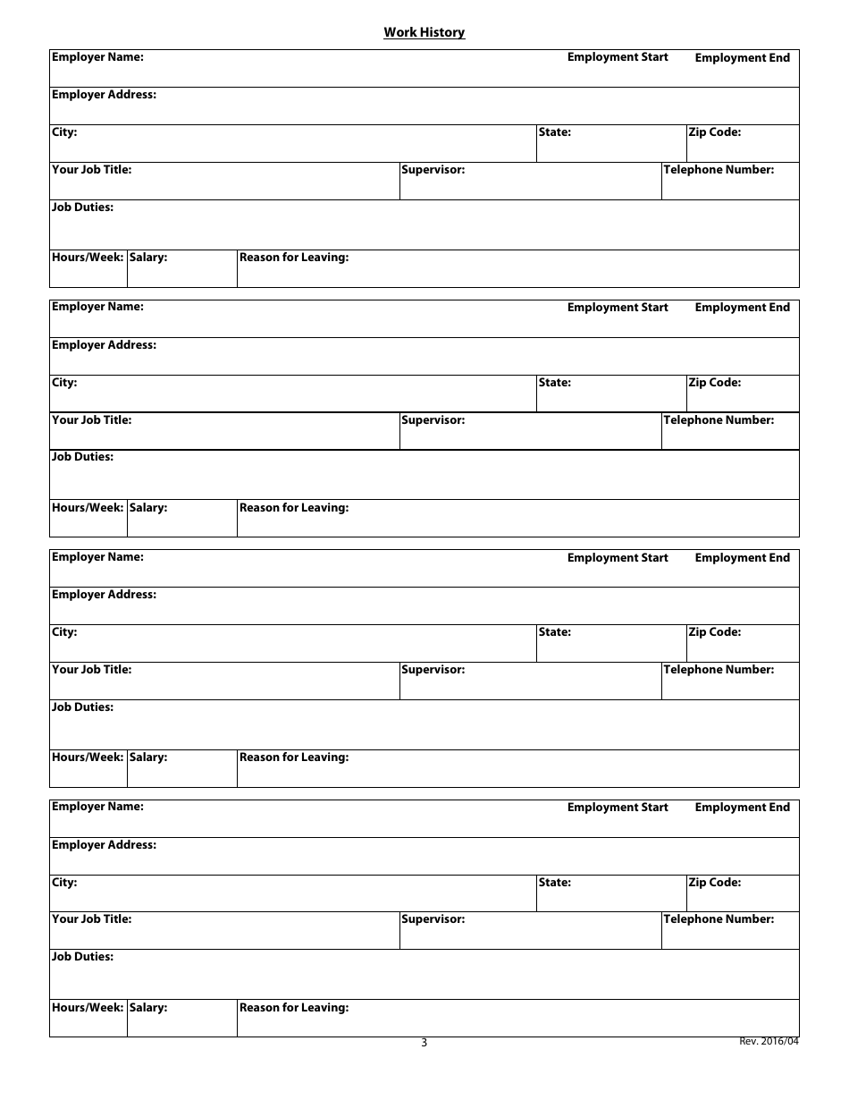Application for Dvr Employment Services - Delaware, Page 3