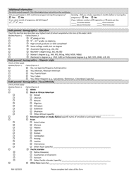Mother&#039;s Worksheet for Creating a Fetal Death Report - Minnesota, Page 2