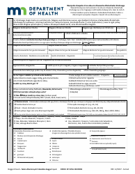 Worksheet for Creating Your Child&#039;s Birth Record - Minnesota (Somali), Page 3